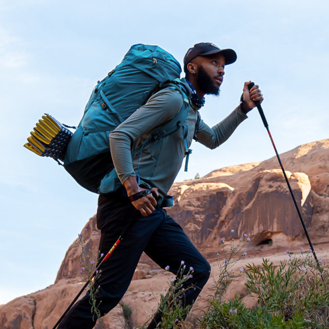 Deuter journey hiking camping ຖົງໃສ່ພູເຂົາຫນັກ