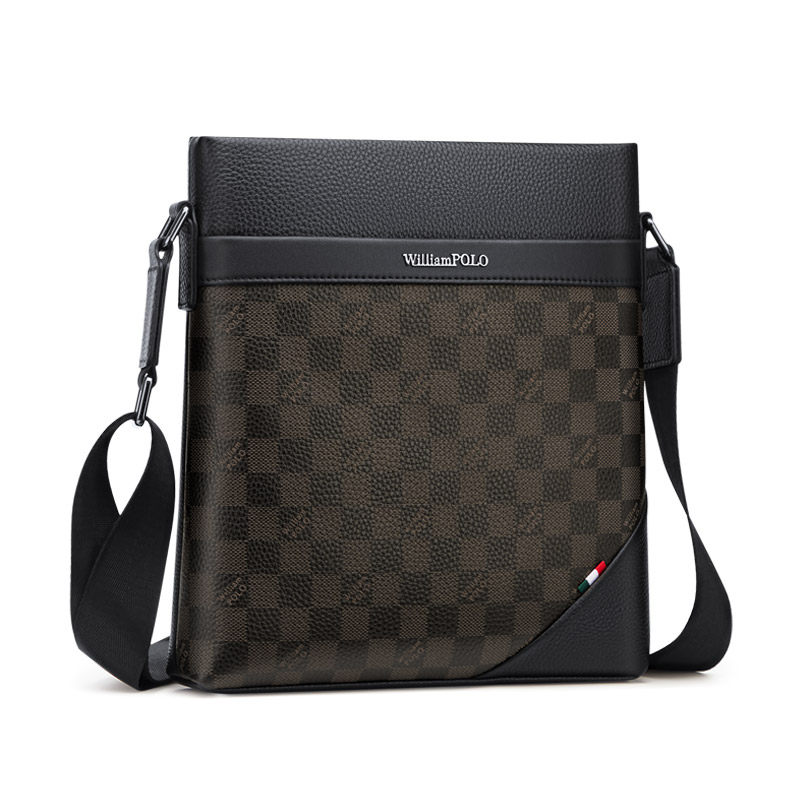 英皇保罗男士包包男包商务斜挎包 williampolo男士包袋