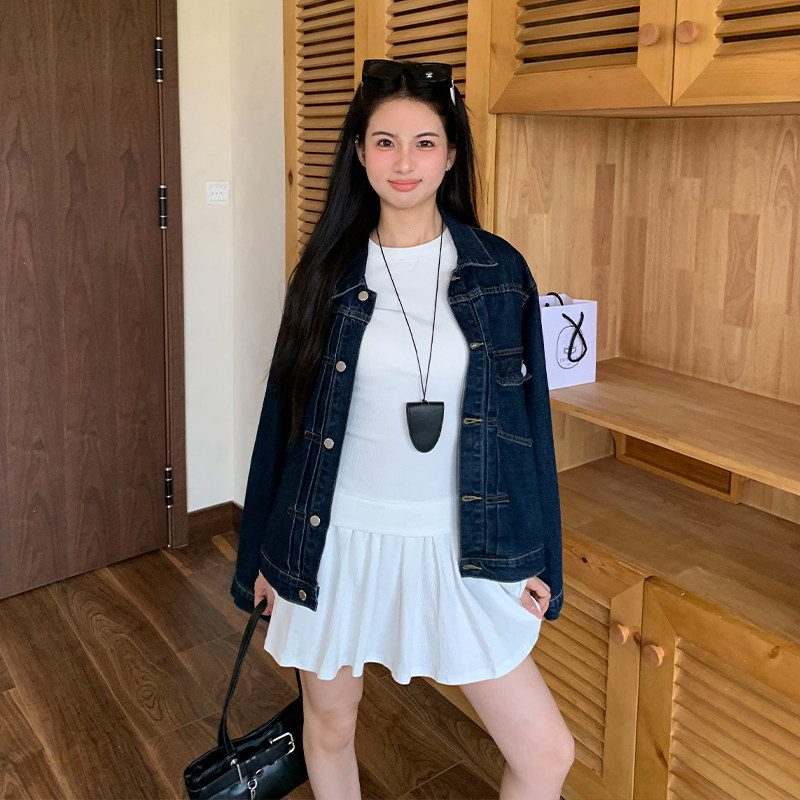 橘子树在哪儿韩系圆领长袖连衣裙女秋季修身显瘦气质内搭a字裙子,淘宝优惠券,粉丝福利购,淘宝优惠卷