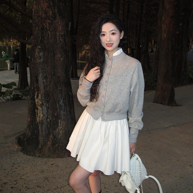 橘子树在哪儿韩系气质套装女春季高级感显瘦针织上衣半身裙两件套,淘宝优惠券,粉丝福利购,淘宝优惠卷