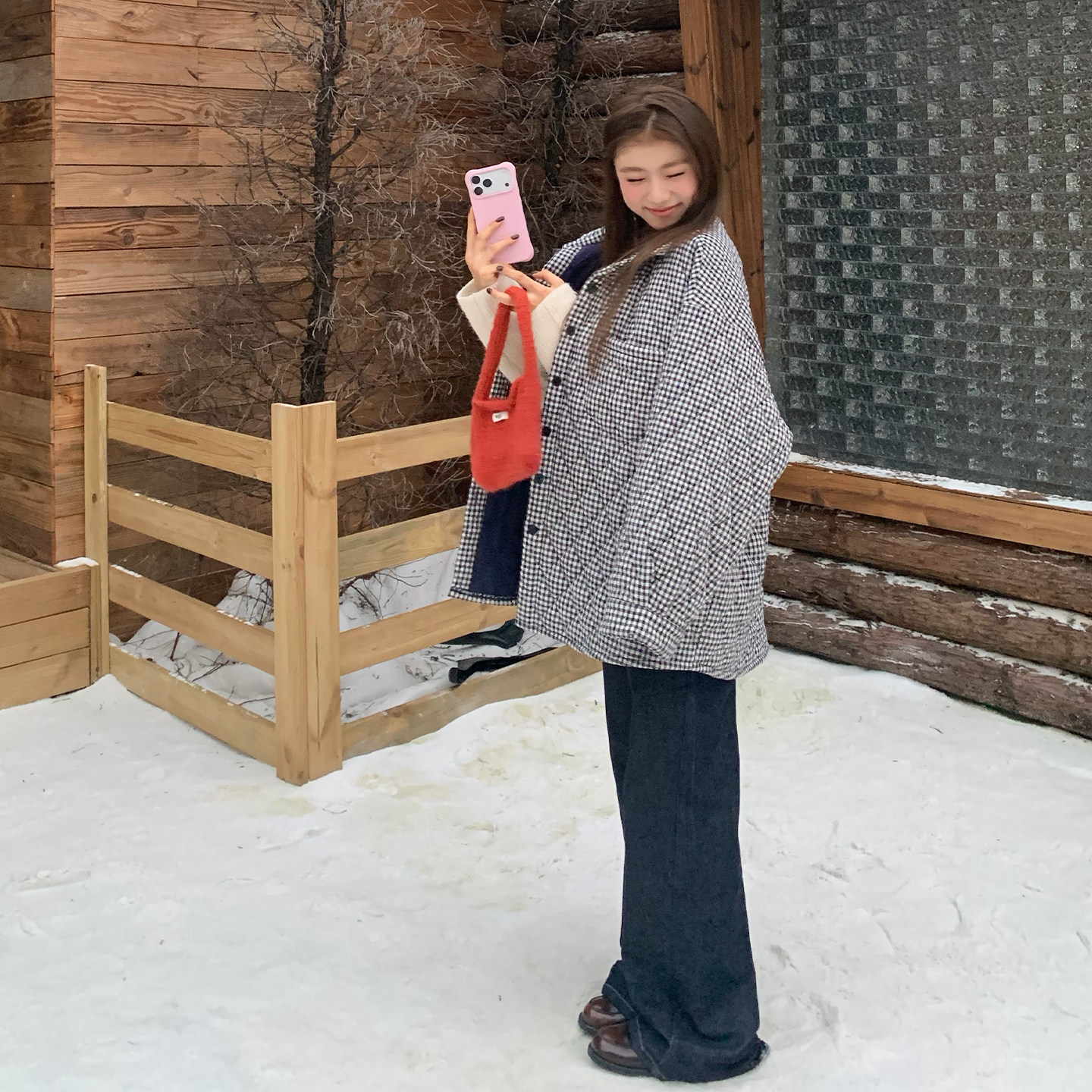 橘子树在哪儿高腰原色微喇牛仔裤女秋季复古弹力直筒显瘦百搭裤子,淘宝优惠券,粉丝福利购,淘宝优惠卷