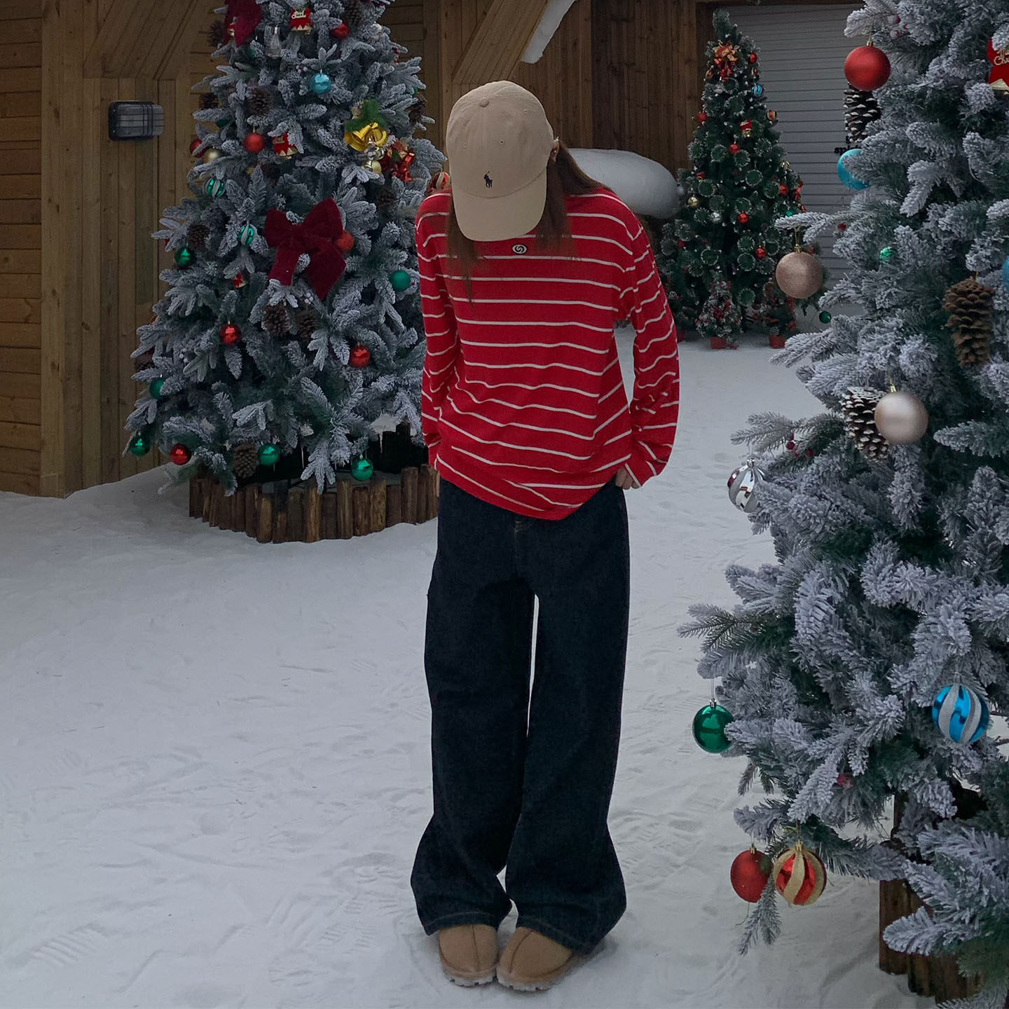 【限时价】橘子树在哪儿美式复古原色牛仔裤女冬直筒显瘦拖地裤子,淘宝优惠券,粉丝福利购,淘宝优惠卷