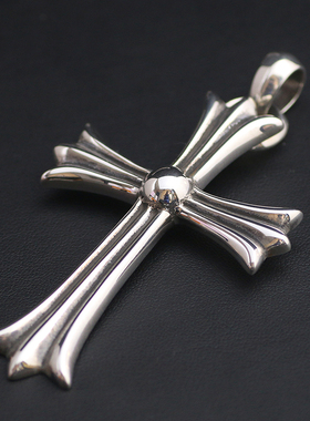 一休大号十字架朋克潮流老银匠