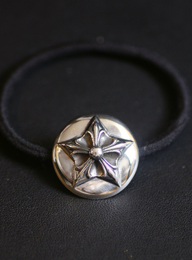 五角星手环朋克风老银匠