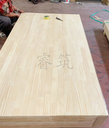 9-25mm进口新西兰松木直拼板集成板实木板橱柜辐射松齿接家具板材 - 图2