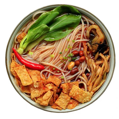百真汇螺蛳粉杏鲍菇小龙虾味广西柳州特产300g*3袋水煮方便面速食 - 图3