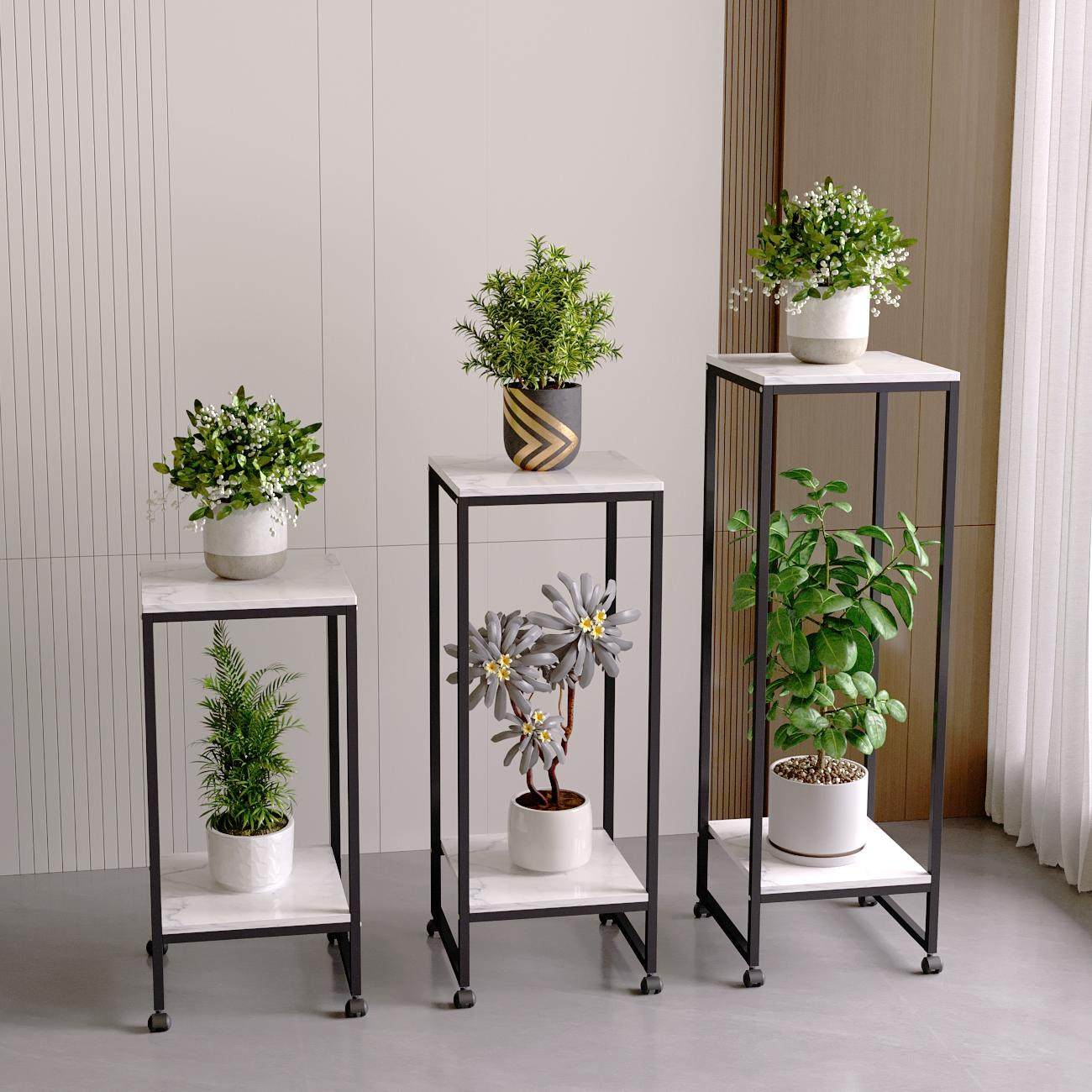 轻奢花架子万向轮客厅多层落地式简约阳台室内绿萝铁置物架花盆架,淘宝优惠券,粉丝福利购,淘宝优惠卷
