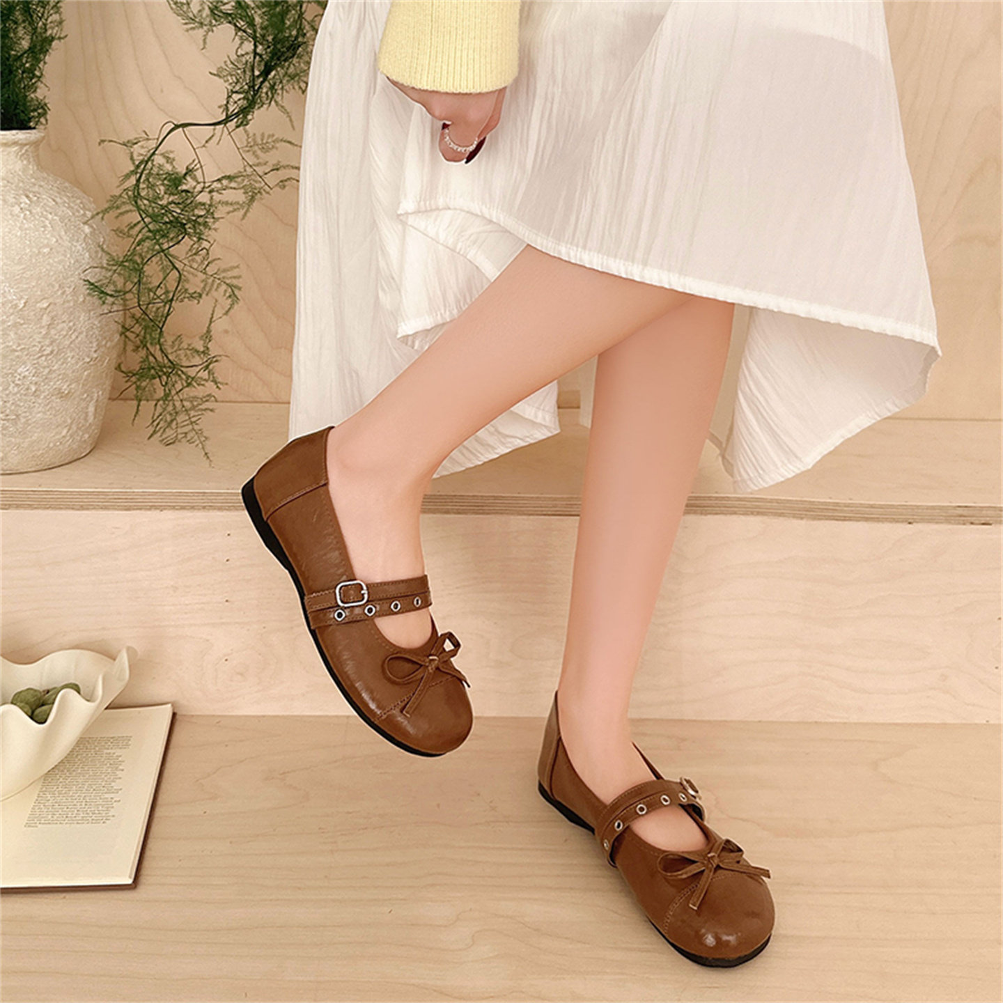 法式复古玛丽珍鞋女2026春季新款爆款平底百搭单鞋配裙子气质鞋子,淘宝优惠券,粉丝福利购,淘宝优惠卷