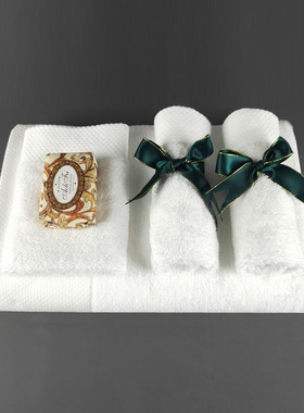 毛巾卫生间软装浴室摆件浴室用品