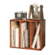 Songchuan Home Old Bookshelf Simple Solid Wood Desktop