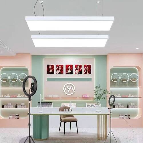LED网红直播间专用灯服装店美发店高亮无影灯商铺直播间用吸顶灯 - 图3