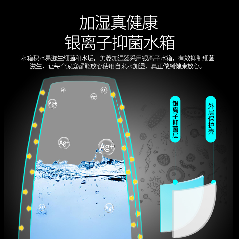 美菱落地式加湿器家用静音卧室孕妇婴儿空调空气净化迷你香薰机 美菱落地式加湿器家用静音卧室孕妇婴儿空调空气净化迷你香薰机