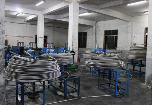 304不锈钢波纹水管16mm4分毛胚管6分20mm波高进水连接管 - 图1