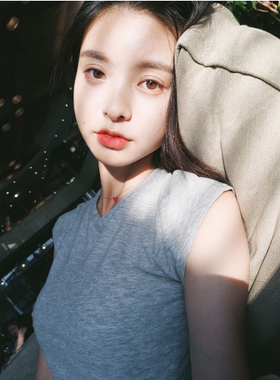 18K金日本小红心女乔同款项链