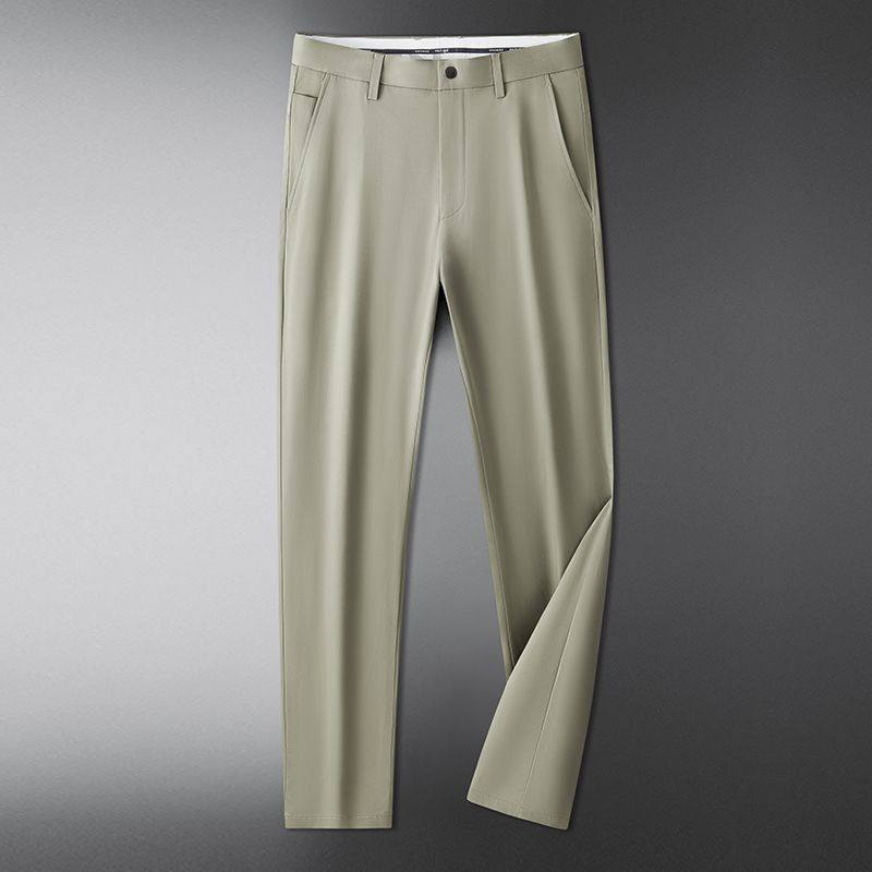 春秋男士冰丝休闲裤2025新款夏季宽松西裤直筒商务长裤子K,淘宝优惠券,粉丝福利购,淘宝优惠卷