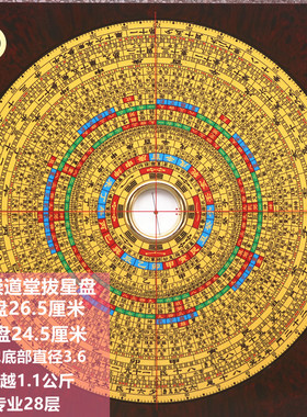 纯铜风水罗盘新款正品专业