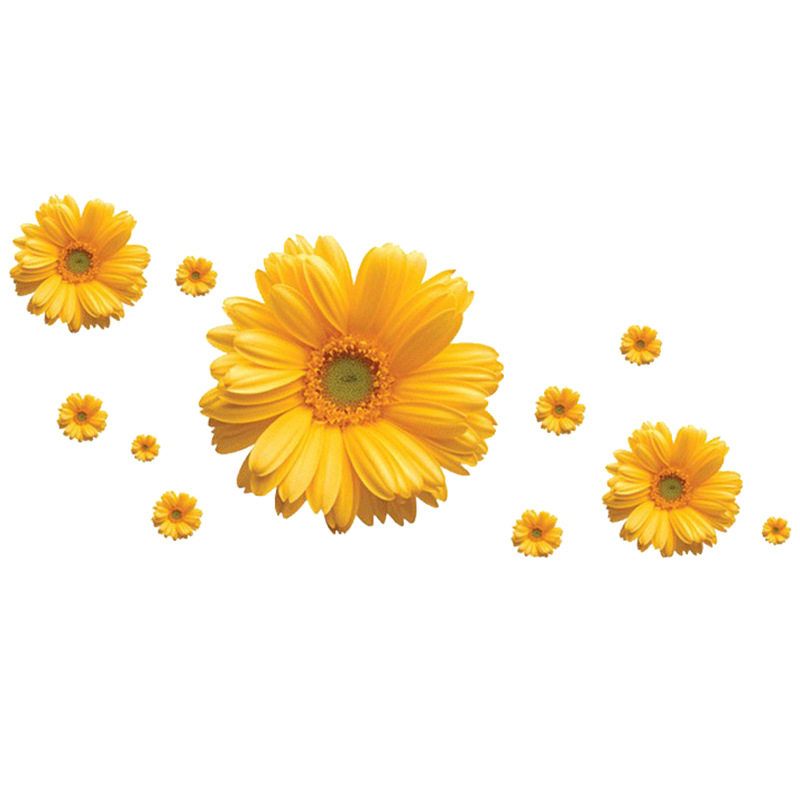 浪漫温馨少女心雏菊花墙贴纸客厅卧室沙发电视背景墙装饰贴画自粘,淘宝优惠券,粉丝福利购,淘宝优惠卷