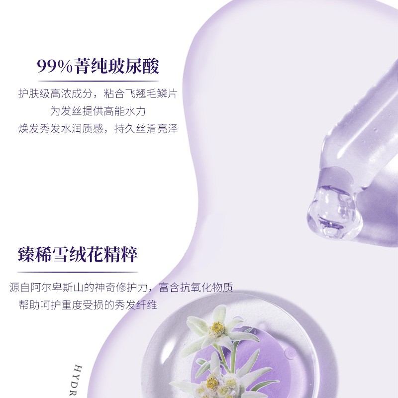 卡诗玻尿酸水光高能护发素250ml耀光凝色发膜精华霜柔顺顺滑水润-图1