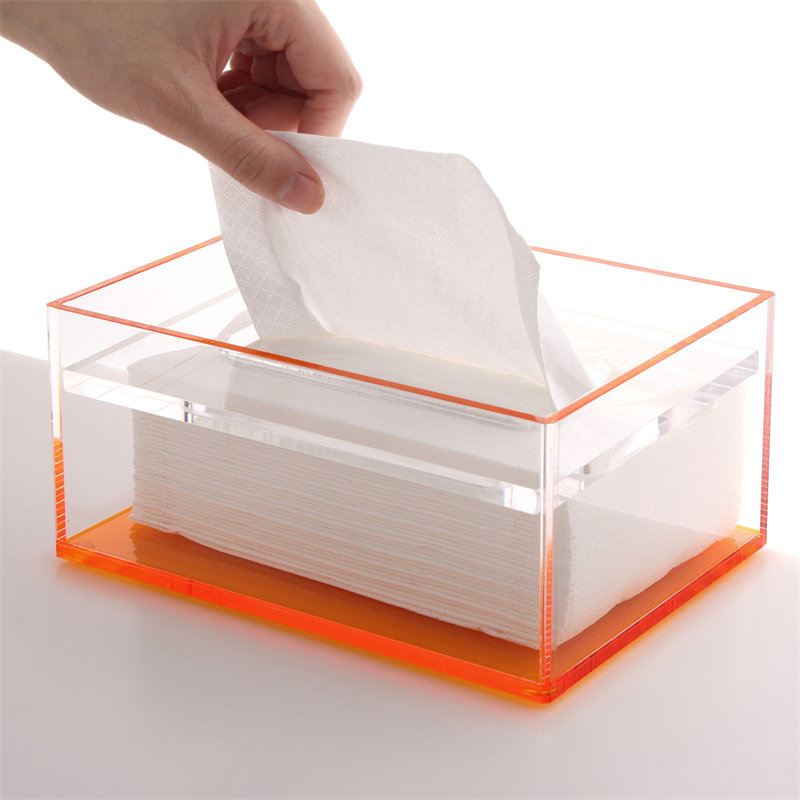 客厅茶几创意亚克力透明抽纸盒极简桌面酒店餐厅餐巾纸收纳盒装饰,淘宝优惠券,粉丝福利购,淘宝优惠卷