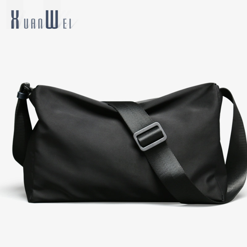 轩唯男士包帆布休闲牛津布单肩包 轩唯男士包袋