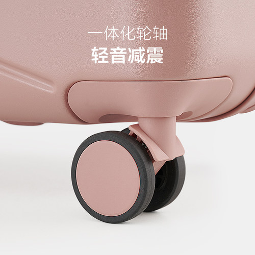 爱华仕云朵箱20寸小型行李箱短期旅行箱可登机轻便皮箱密码拉杆女 - 图1