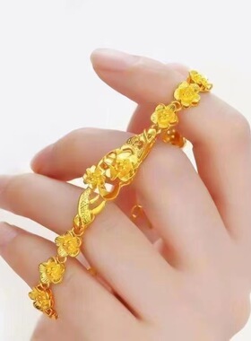 2026新款玫瑰金色手链