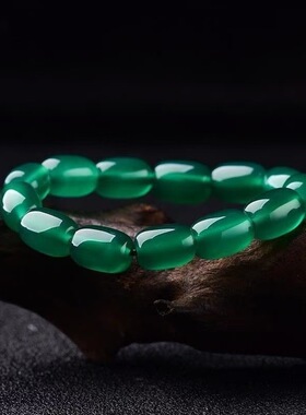 非金属水晶手链女款绿色