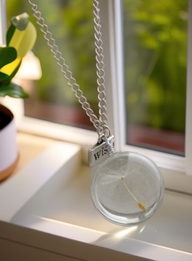 非金属水晶吊坠项链珠宝