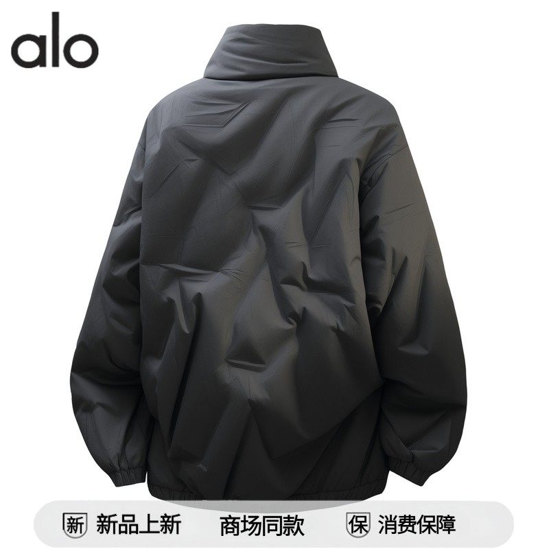 官方奥特莱斯】alo潮牌 冬季大码美式宽松男立领面包服羽绒服外套,淘宝优惠券,粉丝福利购,淘宝优惠卷