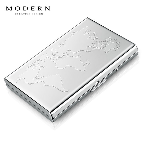 German Modern stainless steel wallet card holder bank