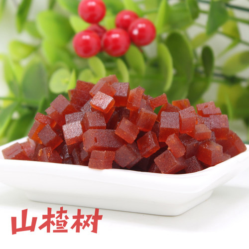 山楂果丹皮粒丁碎山楂碎粒片炒酸奶原料冰粉搭档配料散装5斤商用 - 图0