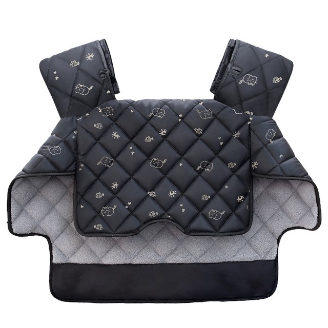 Electric vehicle gear windshield is added in winter and thickened cloak electric motorcycle waterproof and warm windproof cover in autumn and winter