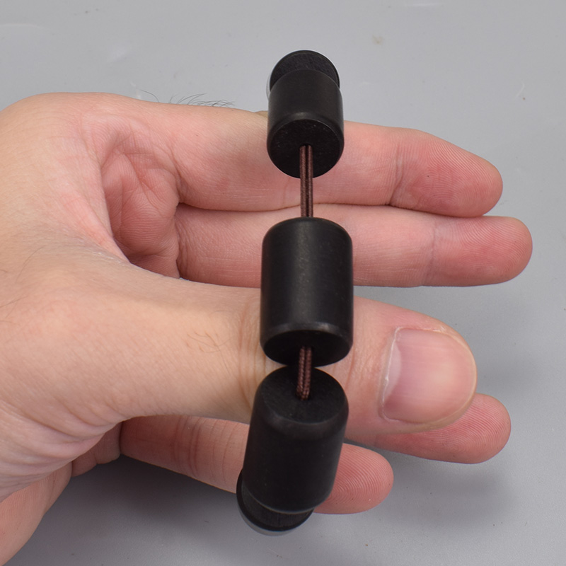 御圣正宗紫光檀木黑檀木手串老料原创男女情侣手链清仓 - 图1