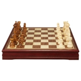 御圣 Международные шахматные шахматные кусочки шахматы с высоким уровнем черно -белой шахматной доски детские деревянные шахматные доски для детей