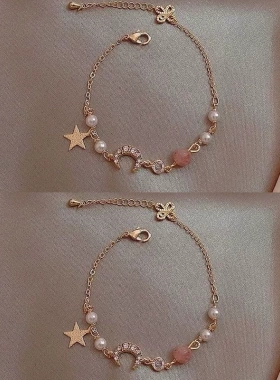小红书同款星月手链女ins小众设计新款超仙气质手串夏季百搭手饰