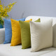 Simple Linen Modern Living Room Sofa Customized Pillows