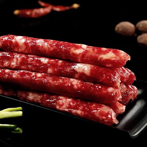 招牌广式腊肠传统农家自制广东特产烤肠乡里麻辣香肠腊味腊肉500g - 图0