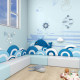 Early education kindergarten background wall soft wall stickers