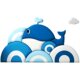 Early education kindergarten background wall soft wall stickers