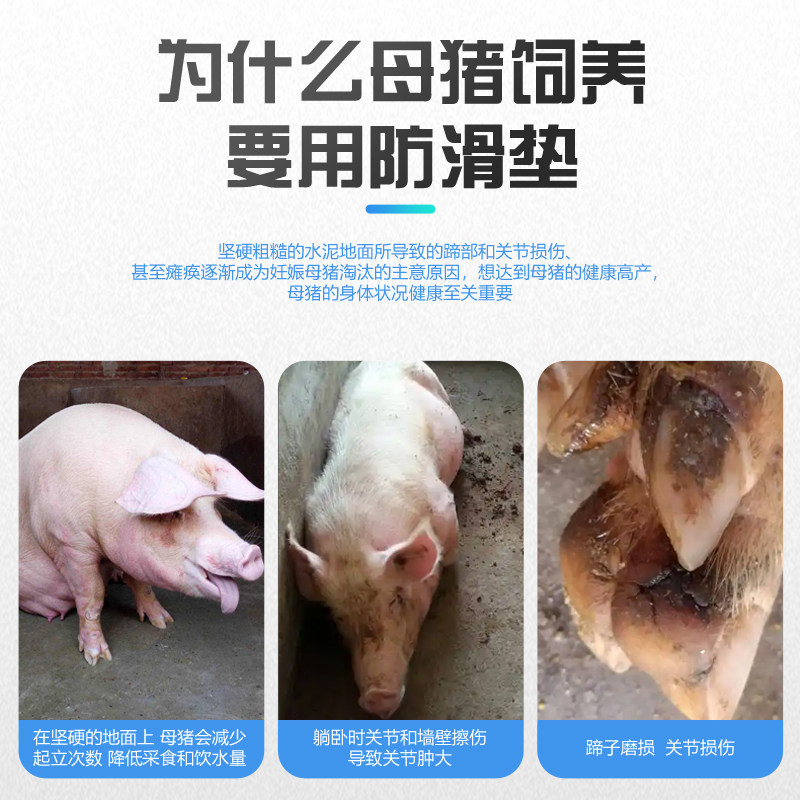 母猪产床防滑垫加厚橡胶子母垫隔凉垫猪场产床橡胶毯人工授精设备,淘宝优惠券,粉丝福利购,淘宝优惠卷