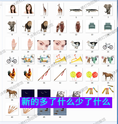 早教认知教具电子版自闭症aba干预卡片语言智力康复家庭训练教材 - 图1