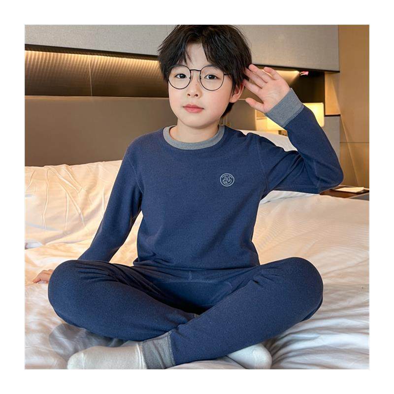 男童秋衣秋裤套装2025新款德绒保暖纯棉中大儿童春秋冬款男孩内衣,淘宝优惠券,粉丝福利购,淘宝优惠卷