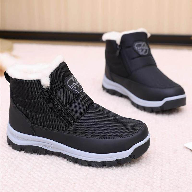 2025冬季新款老北京棉鞋女加绒加厚绵羊毛雪地靴防滑保暖妈妈棉靴,淘宝优惠券,粉丝福利购,淘宝优惠卷
