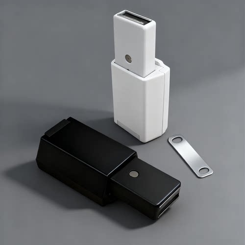 按压式隐形玻璃橱柜木门磁吸回弹碰珠自弹按弹重型衣柜暗门反弹器 - 图3