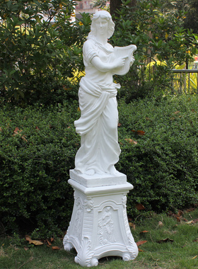 欧式庭院门厅装饰雕塑摆件