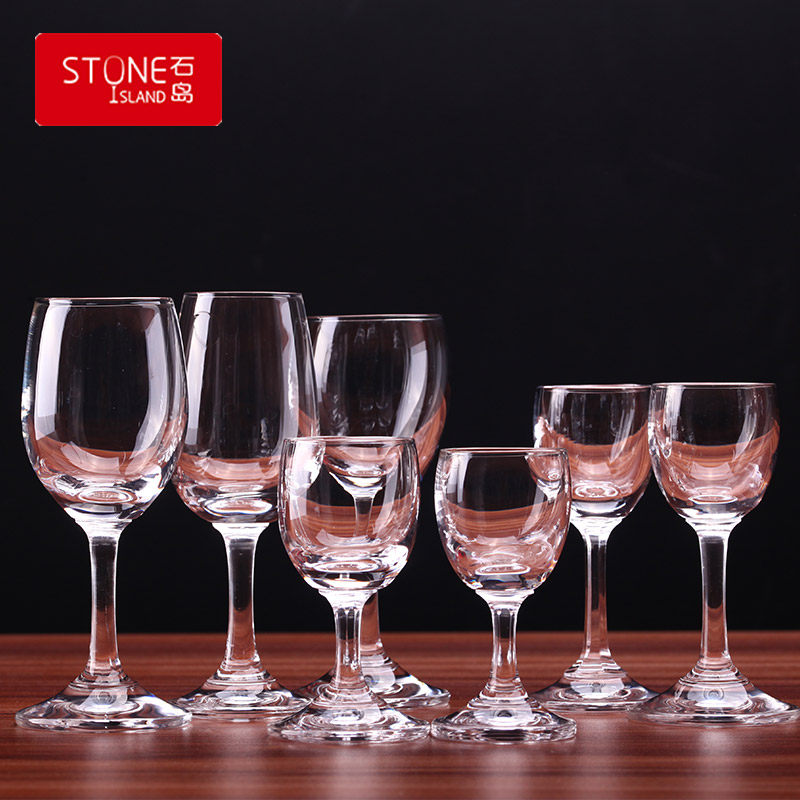 石岛水晶玻璃烈酒杯小酒杯分酒器家用套装白酒杯一口杯中式酒盅,淘宝优惠券,粉丝福利购,淘宝优惠卷