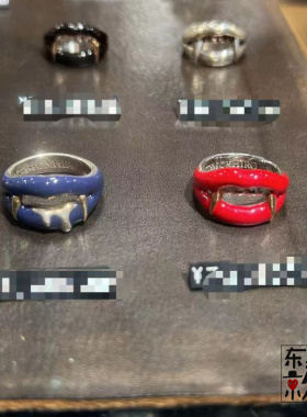 时尚百搭宽版戒指男士配饰四色