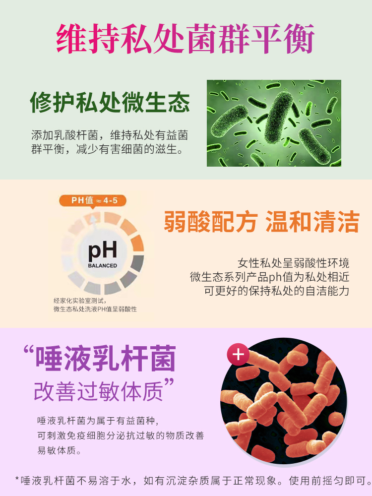 大兵小将家居专营店私处粉嫩去淡化洗护液女性私密处护理液黑色素除异味外阴清洗保养2