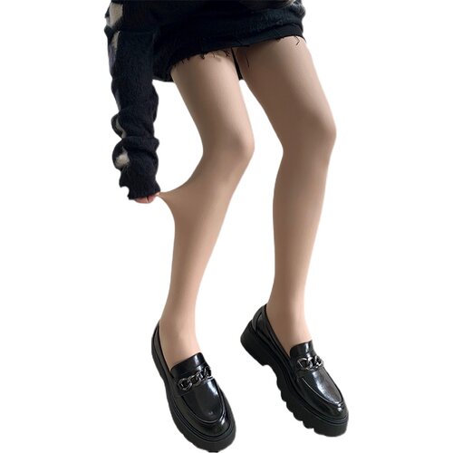 美希匠光腿神器女秋冬裸感加厚加绒自然肉色打底裤春秋丝袜连裤袜 - 图3