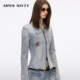MissSixty zipper ເສື້ອ denim